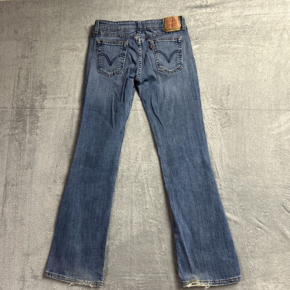 Levi's 518 Womens/Juniors Super Low Bootcut Stretch Jeans Sz. 5 JR M - Picture 13 of 15